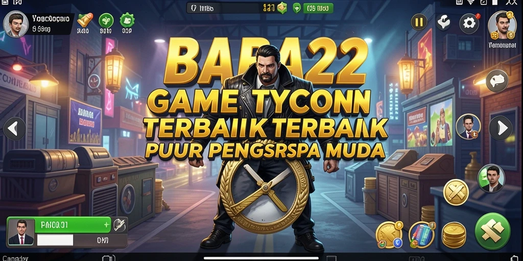Tampilan gameplay <strong>BARA22</strong> yang menarik dan penuh strategi Tycoon.