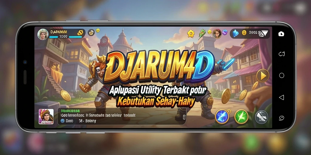 Tampilan utama DJARUM4D dengan antarmuka yang intuitif dan fungsional.