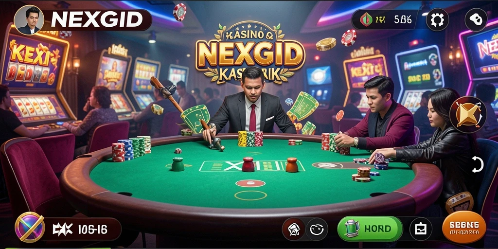 Tampilan gameplay yang seru dari NEXGID kasino.