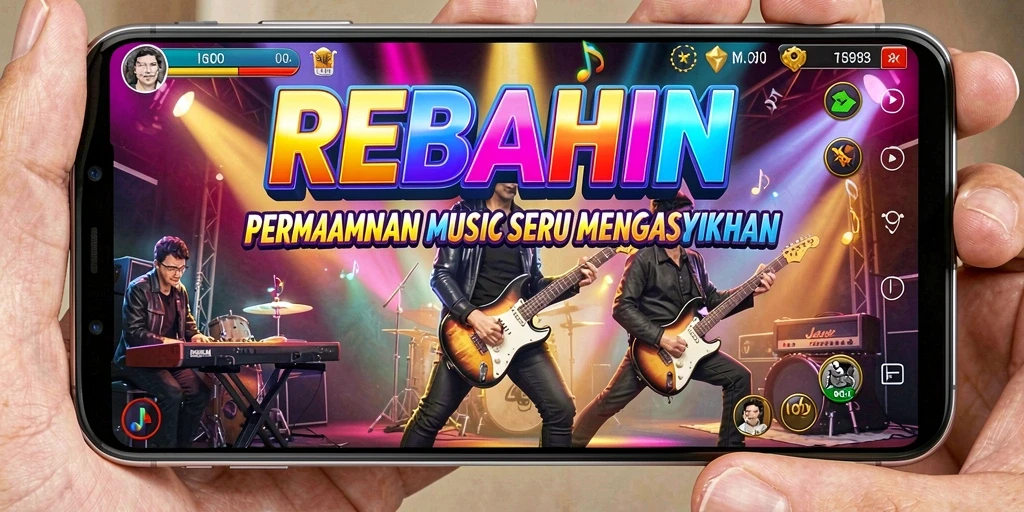 Tampilan gameplay REBAHIN yang seru dan interaktif.