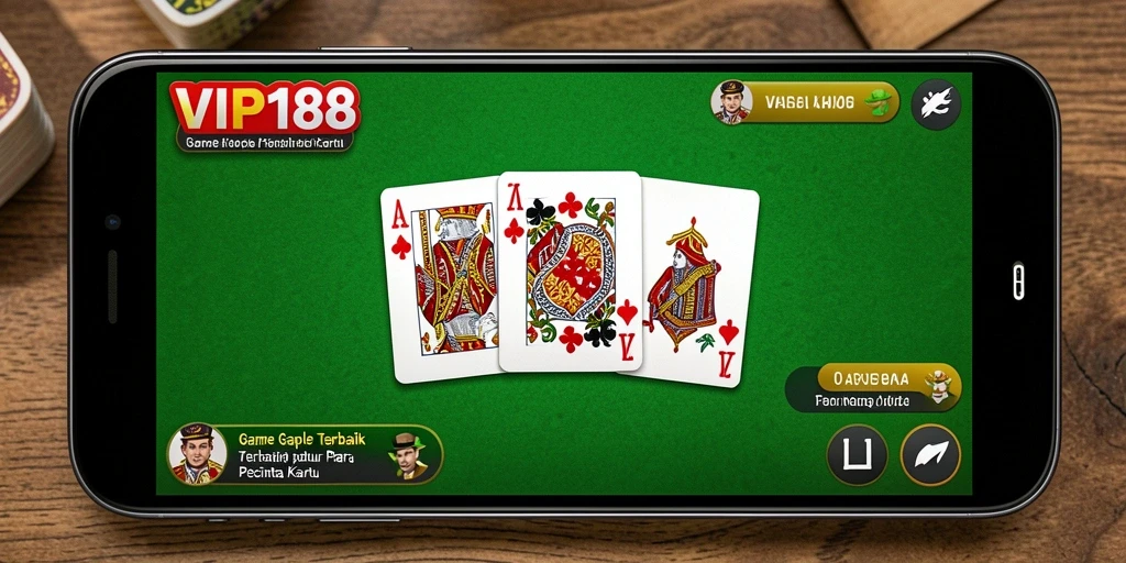 Tampilan menarik dalam permainan Gaple di VIP188.